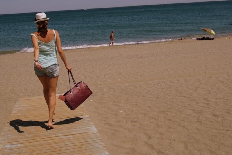 At the beach At the beach