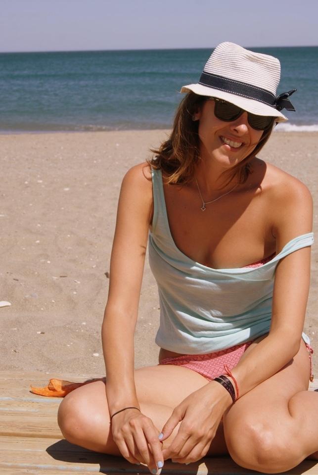 At the beach At the beach