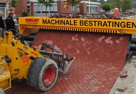 tiger stone 1 Pavimentos de ladrillo automatizados