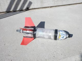 Prototipos de cohetes para el I Concurso de Cohetes de Valladolid
