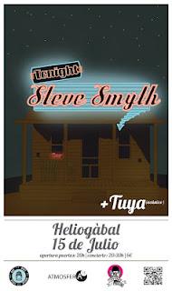 Steve Smyth + Tuya  (15 de Julio en Barcelona)