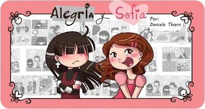 Alegría y Sofía en CafeCómics Alegría y Sofía en CafeCómics