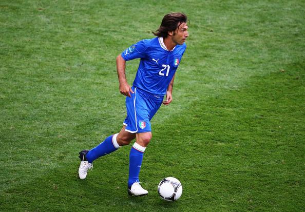 Italia: Un equipo que sorprendió al mundo entero Andrea Pirlo Andrea Pirlo of Italy on the ball during the UEFA EURO 2012 group C match between Italy and Croatia at The Municipal Stadium on June 14, 2012 in Poznan, Poland.