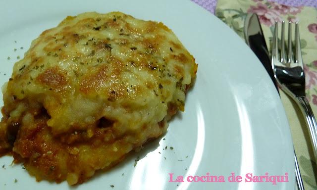 Hoy reciclamos: Pastel de carne con patata Hoy reciclamos: Pastel de carne con patata