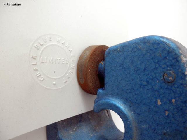 Sello seco Sello seco