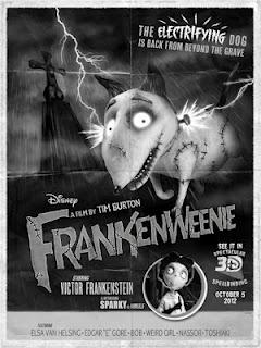 Tercer cartel de Frankenweenie