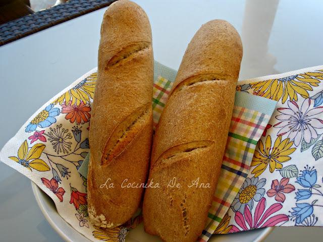 Pan de viena integral Pan de viena integral