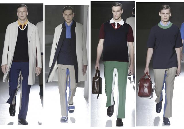 prada01 Prada y sus colores planos para Spring Summer 2013