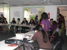 Mujeres formando mujeres:  Primer Taller de Formación MMM-Chile
