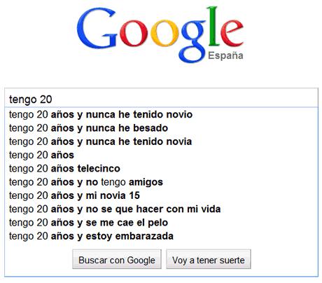 San Google y lo que nos preocupa preocupaciones edades google 20 años