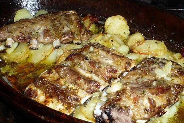 Costillas al Horno en media hora Costillas al Horno en media hora