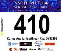 Domingo, 14 de marzo de 2010 - XVIII Mitja Marató de Cunit.. What a Surprise...!! What Happened With My Last Half Marathon..?? Maybe I'm In A Seventh Sky...!!