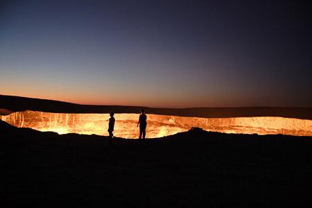La puerta del infierno esta mas cerca de lo que crees. Pozo de Darvaza, Turkmenistán - La Puerta del Infierno