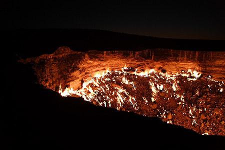 La puerta del infierno esta mas cerca de lo que crees. Pozo de Darvaza, Turkmenistán - La Puerta del Infierno