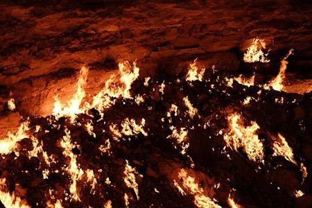 La puerta del infierno esta mas cerca de lo que crees. Pozo de Darvaza, Turkmenistán - La Puerta del Infierno
