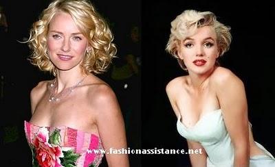 Naomi Watts interpretará a Marilyn Monre en el cine