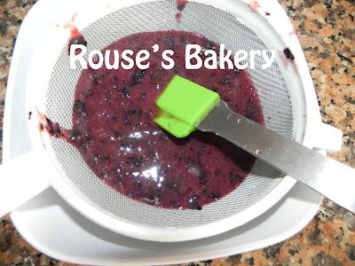 Mousse de arándanos Mousse de arándanos