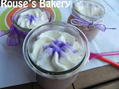 Mousse de arándanos Mousse de arándanos