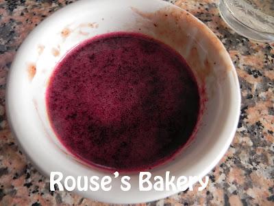 Mousse de arándanos Mousse de arándanos