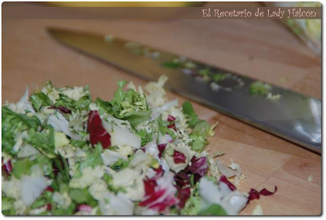 Tartaletas frescas de surimi de cangrejo Tartaletas frescas de surimi de cangrejo