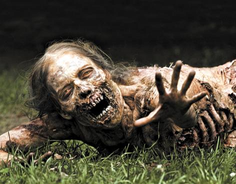 The walking dead medio cuerpo