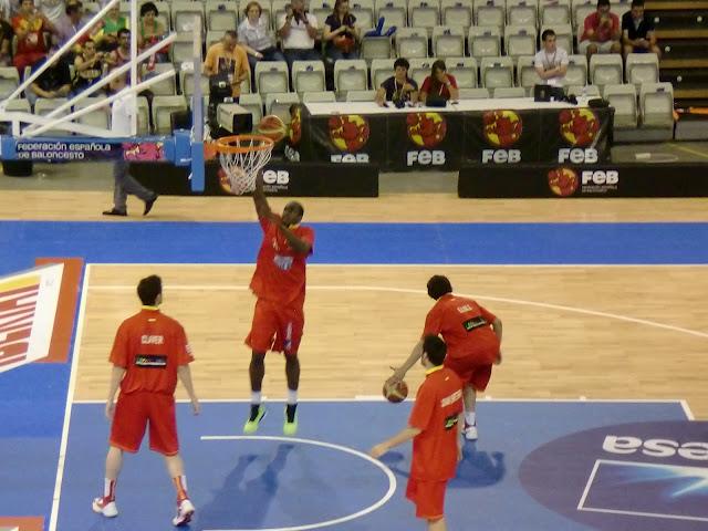 Baloncesto España contra Túnez/バスケットスペイン代表試合