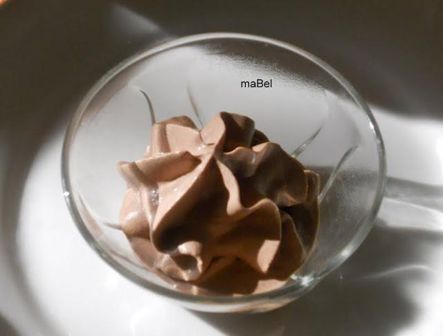 Mousse de chocolate con sifon Mousse de chocolate con sifon