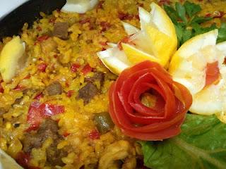 Paella de Carnes