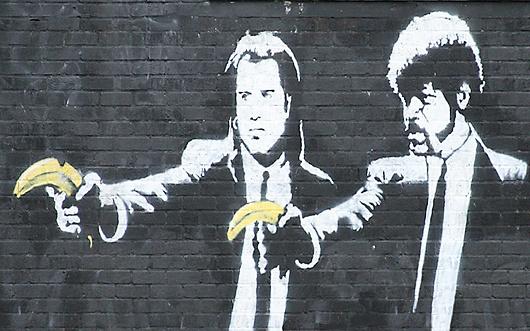 arte callejero pulp fiction