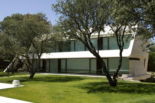 A-cero Projects Os presentamos una nueva vivienda que acabamos de finalizar a las afueras de Madrid (imágenes diurnas)