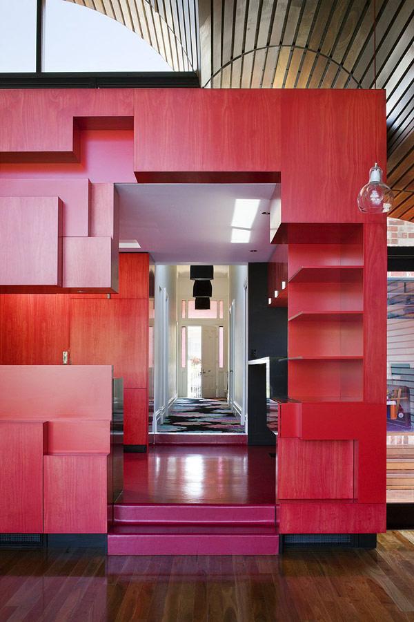 Cloud House (14) Cloud House 14 Cloud Shaped Extrusion as Contemporary Annex to Edwardian Home in Australia