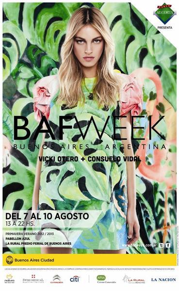 CALENDARIO BAFWEEK PRIMAVERA – VERANO 2012/2013, PARA AGENDAR! CALENDARIO BAFWEEK PRIMAVERA – VERANO 2012/2013, PARA AGENDAR!