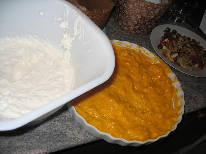 Helado de panetone Helado de panetone
