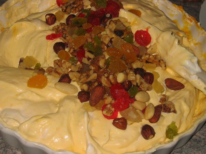 Helado de panetone Helado de panetone