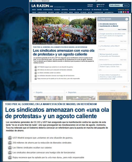 web diario La Razon