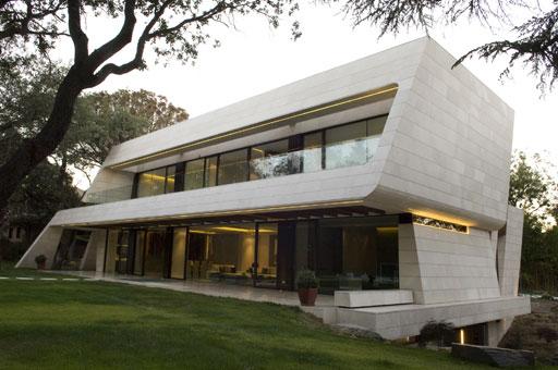 A-cero Projects A-cero finaliza una nueva vivienda a las afueras de Madrid (imágenes nocturnas)