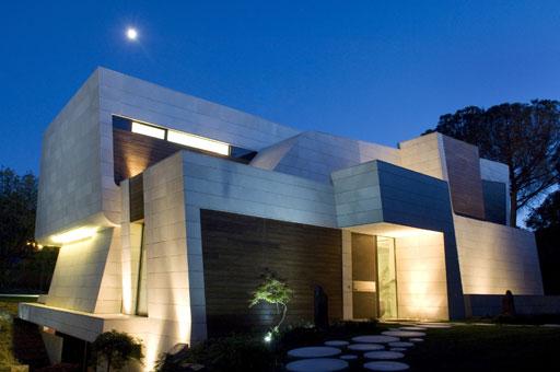 A-cero Projects A-cero finaliza una nueva vivienda a las afueras de Madrid (imágenes nocturnas)