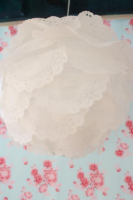 DIY Casa - Lampara Doilies