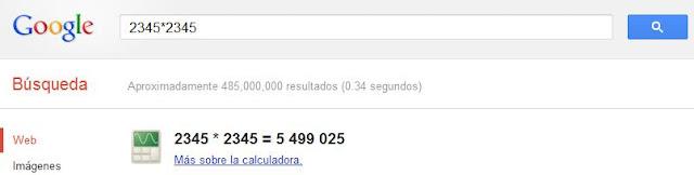 Google calculadora científica