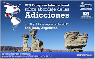 Programa VIII Congreso Internacional sobre Abordaje de las Adicciones San Juan