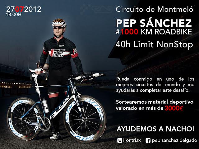 1000 km Non Stop con Pep Sánchez en el circuito de Montmeló (Barcelona) por Nacho y a favor de la investigación del Síndrome de Dent 1000 km Non Stop con Pep Sánchez en el circuito de Montmeló (Barcelona) por Nacho y a favor de la investigación del Síndrome de Dent