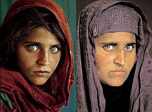 En el 2002 'National Geographic' encuentra a la niña afgana de los ojos verdes En el 2002 'National Geographic' encuentra a la niña afgana de los ojos verdes