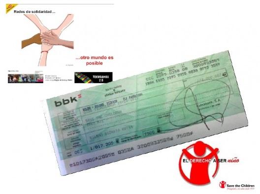 Donación Premio Merck a Save the children “The matching challenge”, #CarnavalSalud