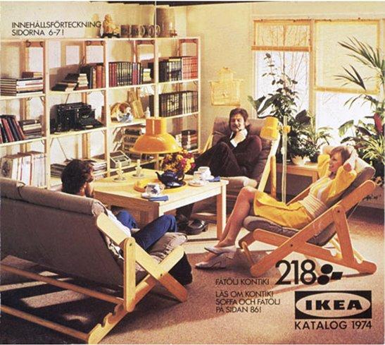 60 años de portadas del Catálogo de Ikea