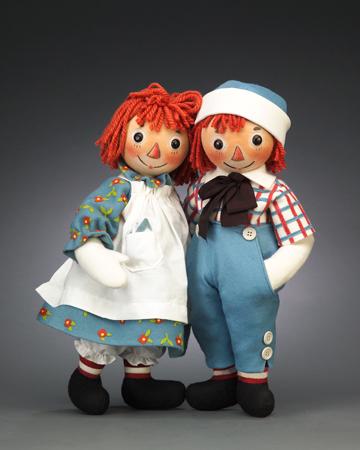 Las marionetas Raggedy  Ann y Andy tendrán película