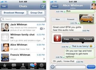 Whatsapp Messenger gratis para iPhone