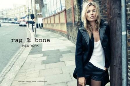 Una incombustible Kate Moss imagen de Liu-Jo y de Rag & Bone