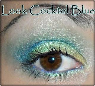Look Vídeo-Tutorial Coctel Blue Coracao Look Vídeo-Tutorial Coctel Blue Coracao