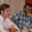 el autor con Alberto Avila MIS LIBROS DEL VERANO