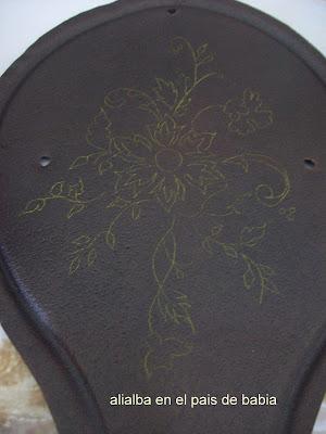 Marcando el dibujo : Como pintar en metal Marcando el dibujo : Como pintar en metal